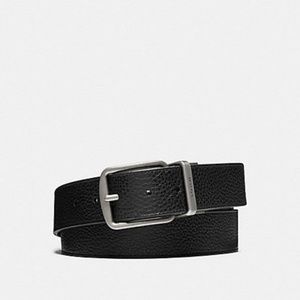 Coach Reversible Pebble Leather Belt
